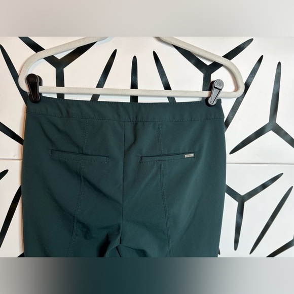 White House Black Market Dark Green “The Skinny” Trousers Size 4 - Picture 4 of 14